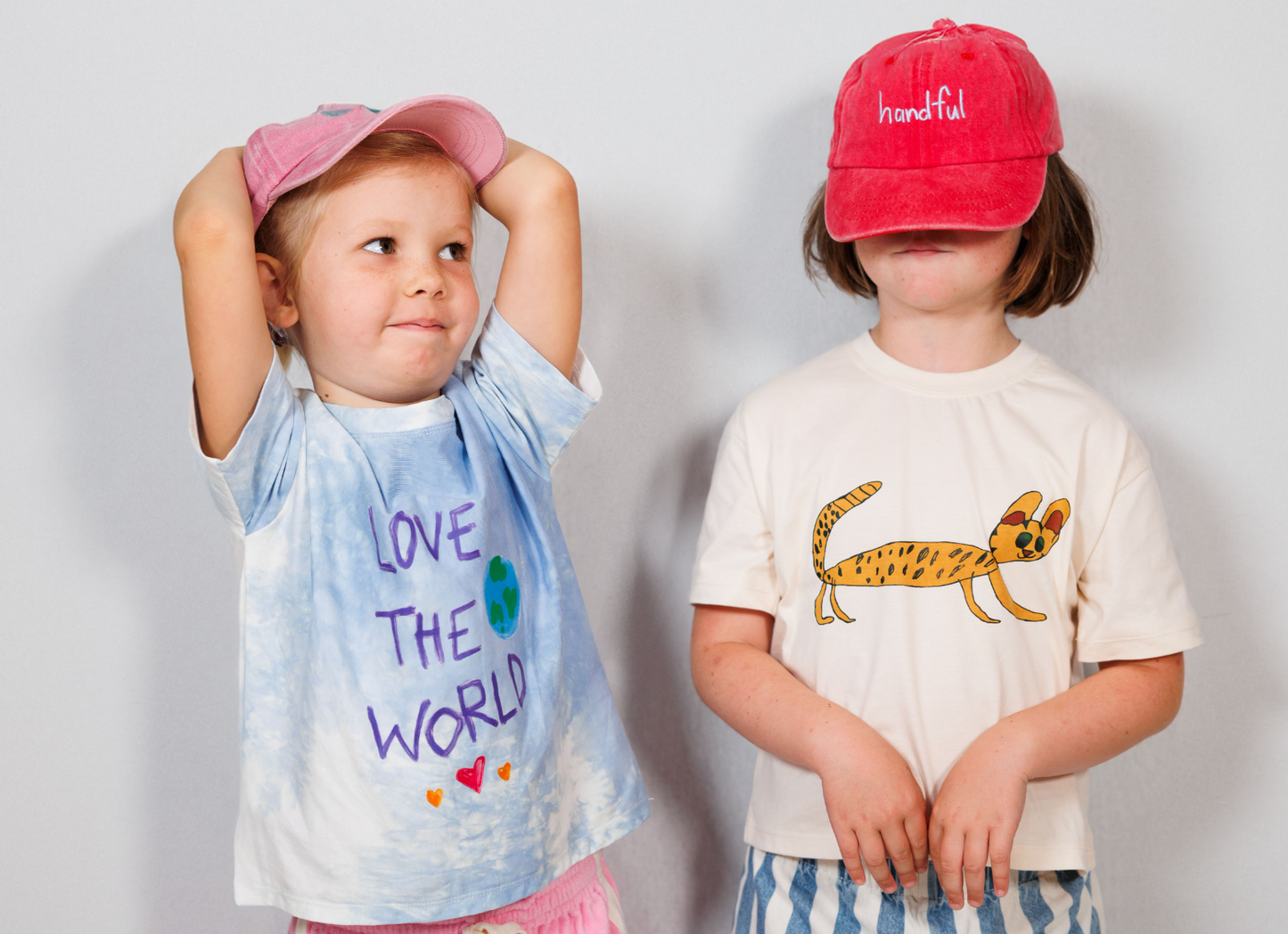 Kids Love The World Tee - Ocean