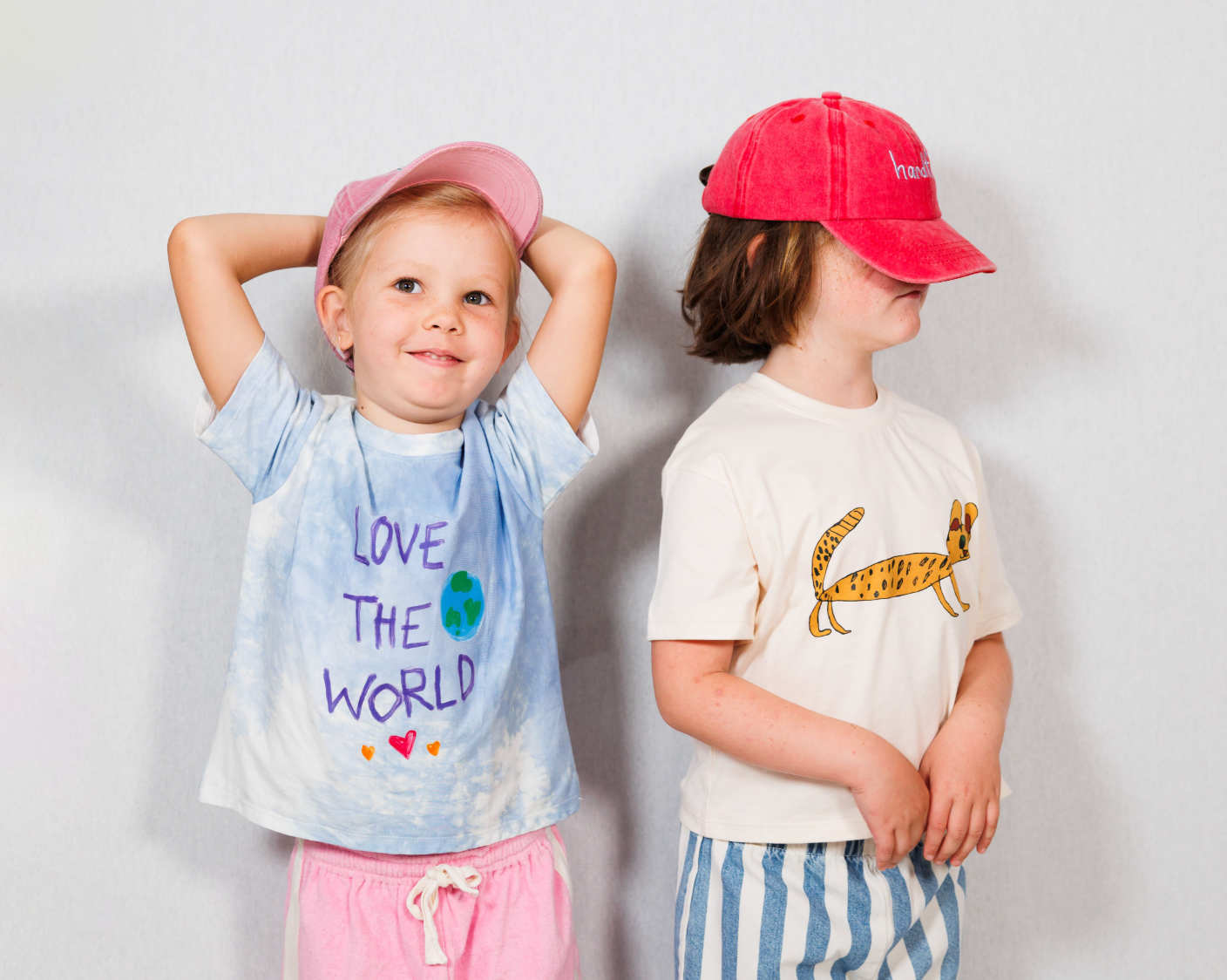 Kids Love The World Tee - Ocean