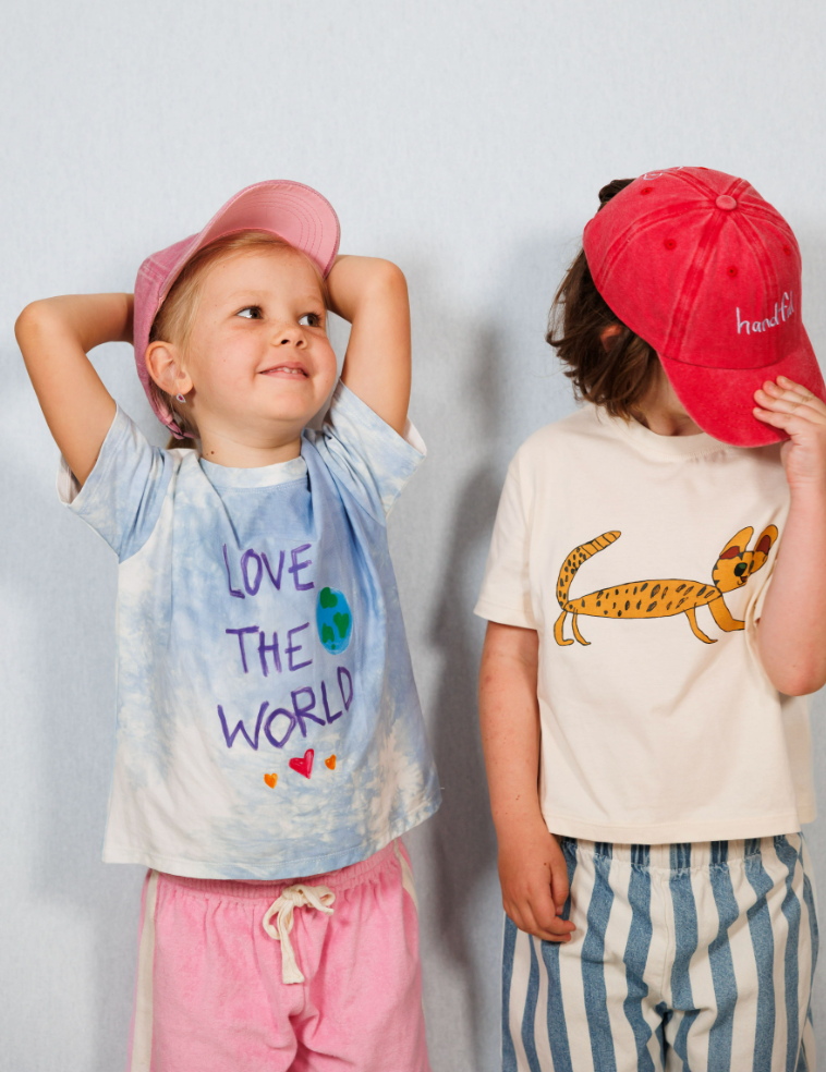 Kids Love The World Tee - Ocean
