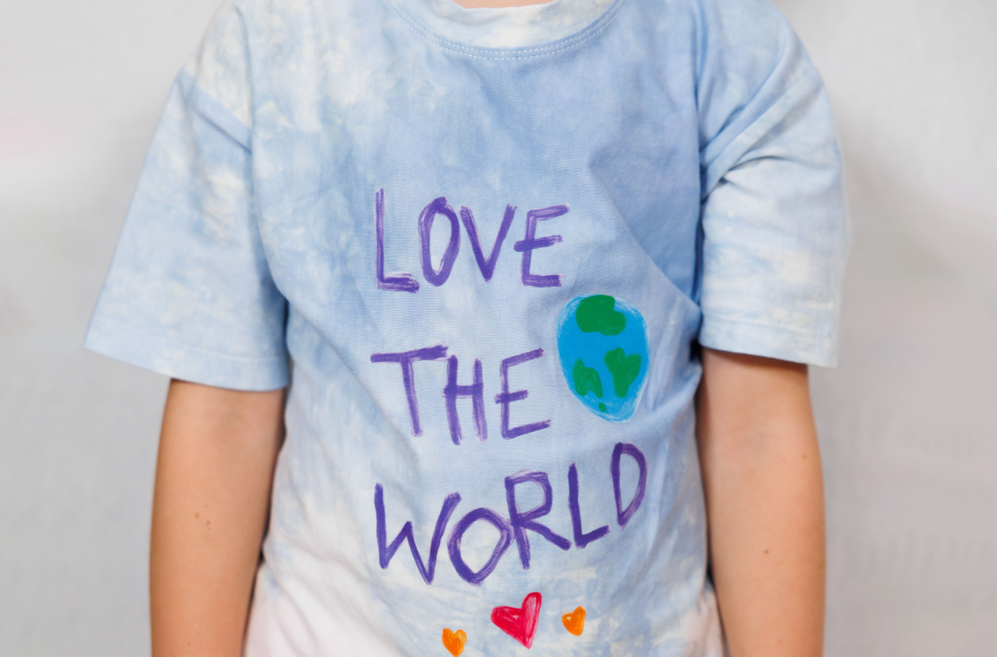 Kids Love The World Tee - Ocean