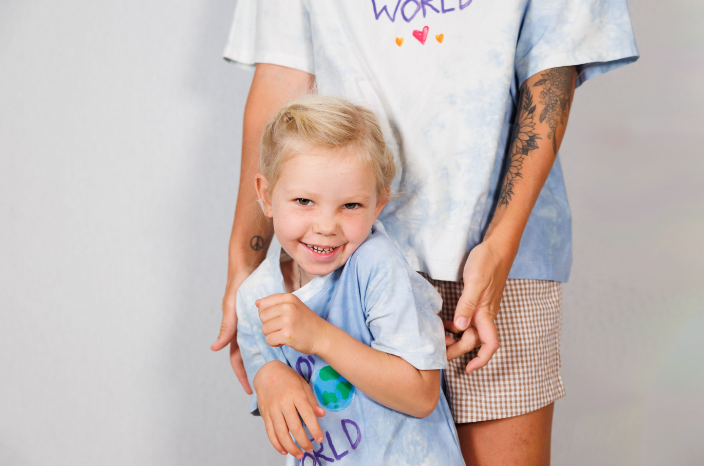 Kids Love The World Tee - Ocean