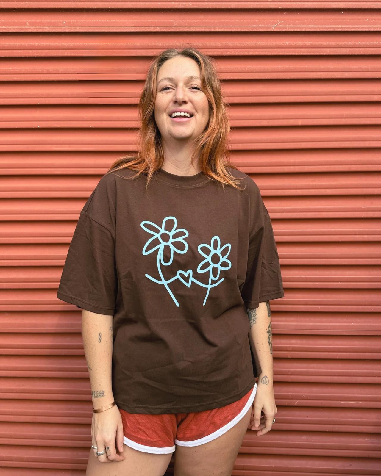 Grow You, Grow Me Tee - Chocolate