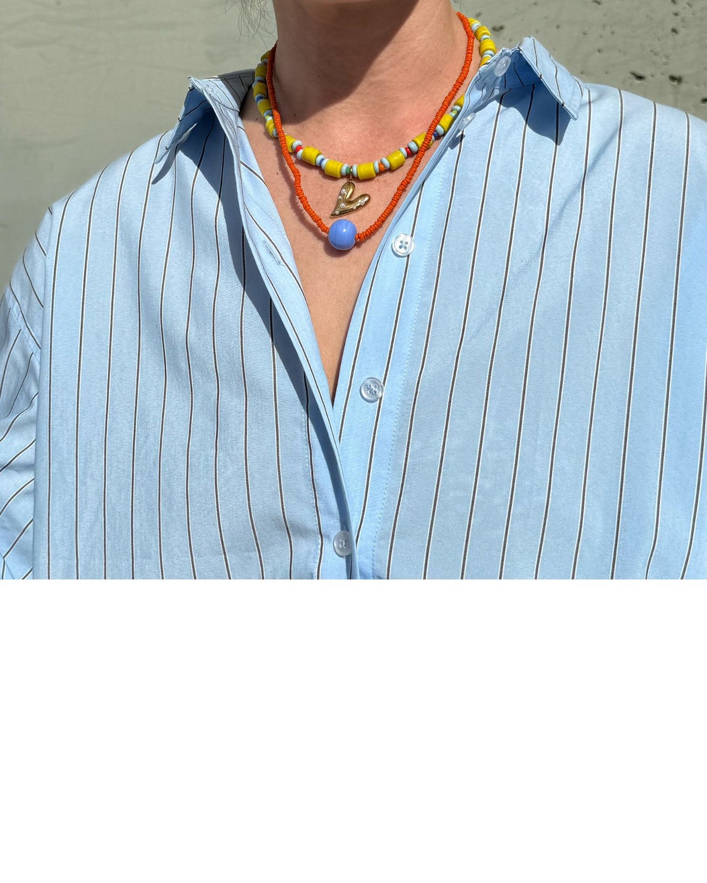 Amilita x Good Day Dopamine Heart Necklace Gold