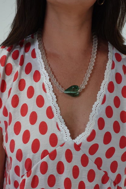 Love Necklace - Ivy Green