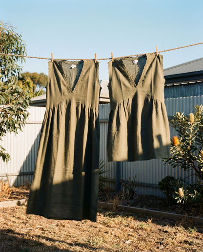 The Pansy Maxi - Olive