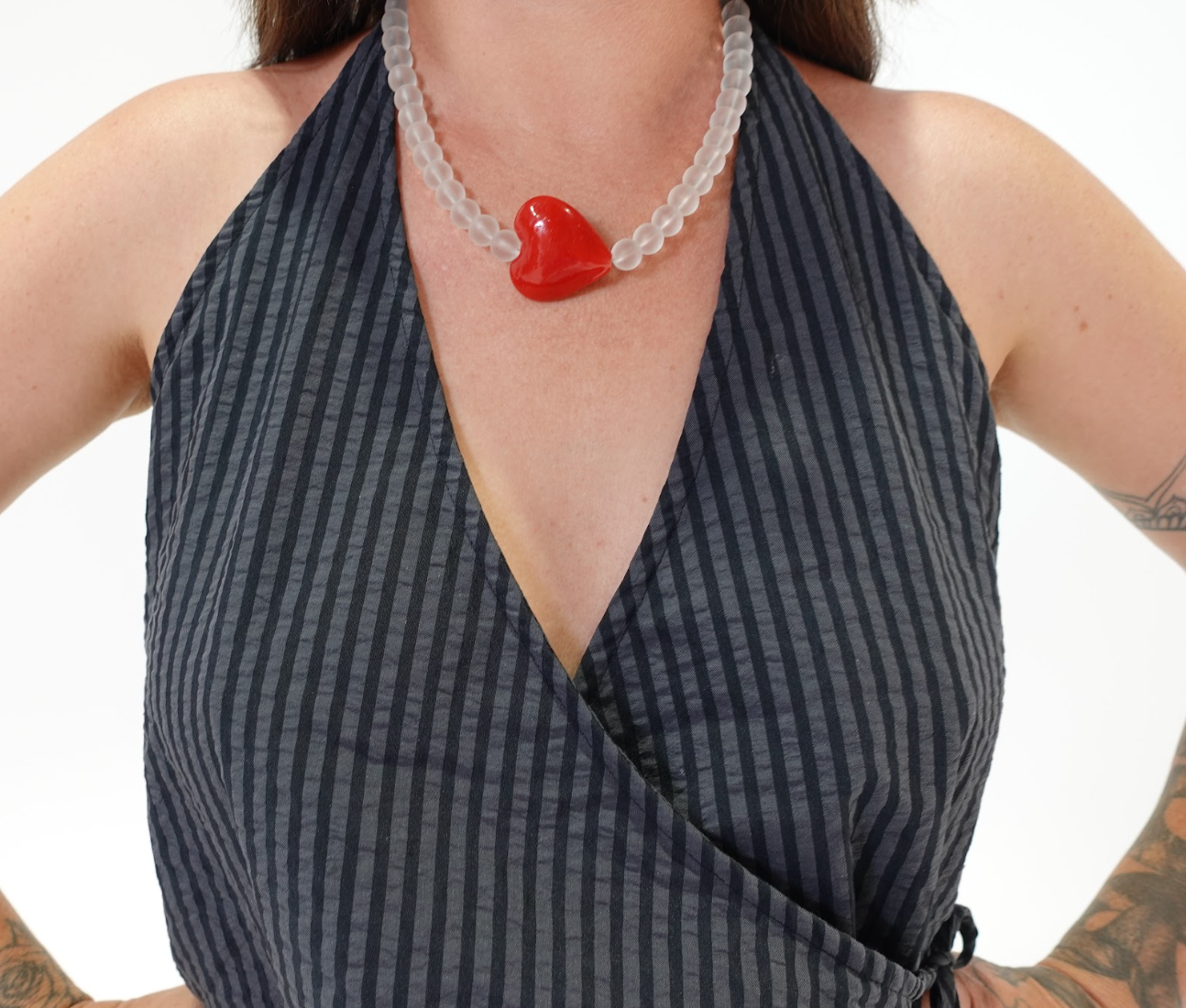 Love Necklace - Wine