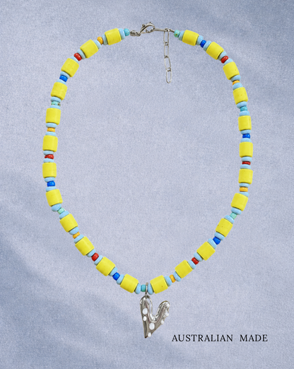 Amilita x Good Day Dopamine Heart Necklace Silver
