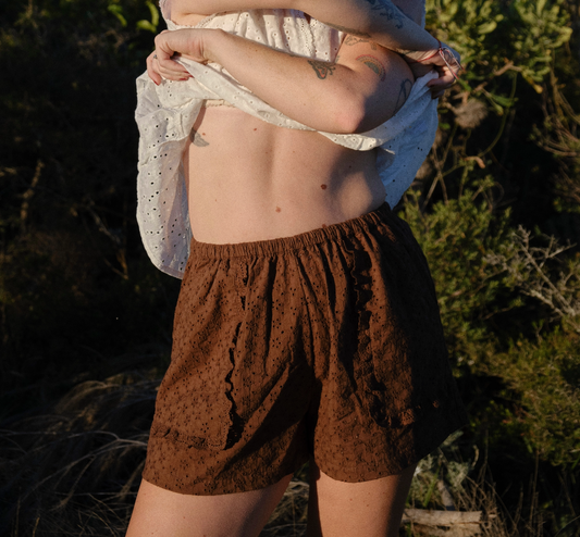 Summer Shorts - Mustang Broderie