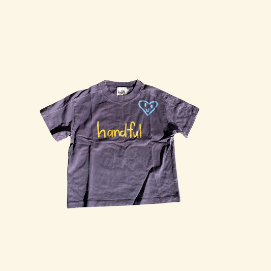 Handful Tee - Plum