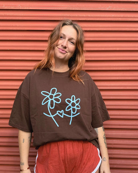 Grow You, Grow Me Tee - Chocolate
