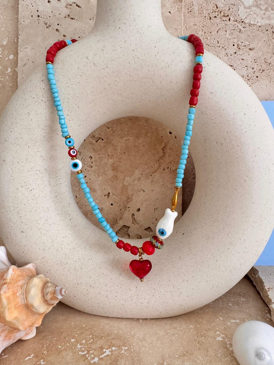 Unserious Beaded Necklace