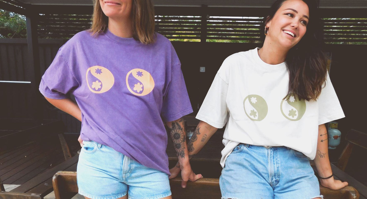 Balance Tee - Lavender