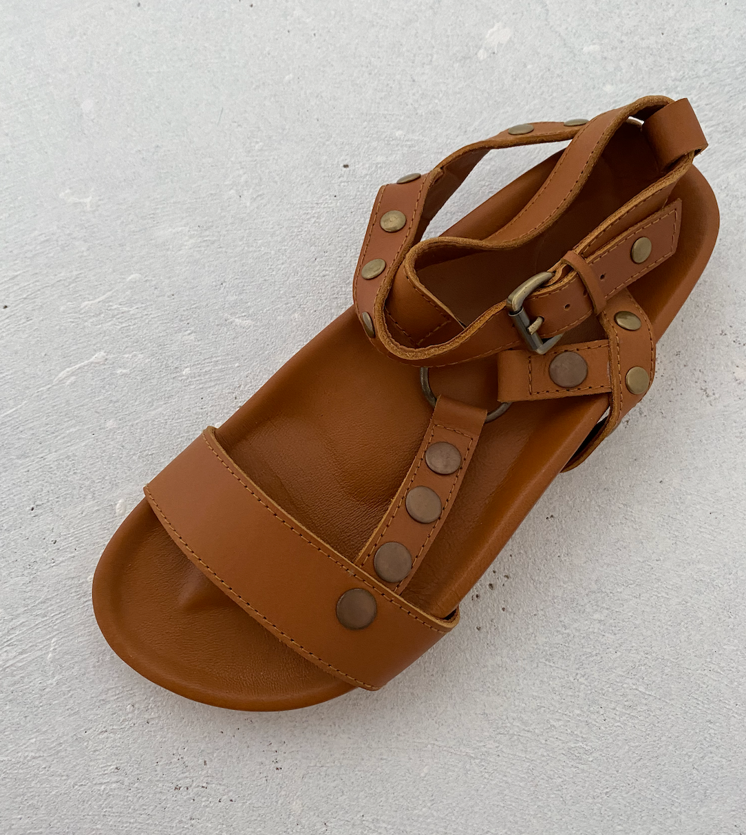 Desert Sandal - Tan/Bronze