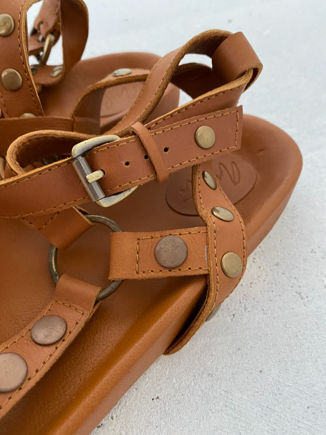 Desert Sandal - Tan/Bronze
